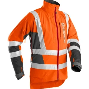 Skogsjacka Husqvarna Technical High Viz EN20471, 46 Begränsad tid