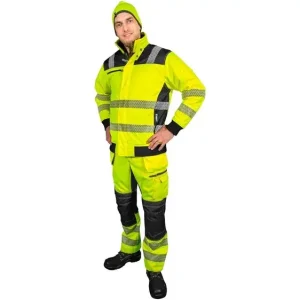 Rabatt BYXOR STRETCH MED SPIKFICKOR D116 TRITON FL.GUL/SV Säker betalning