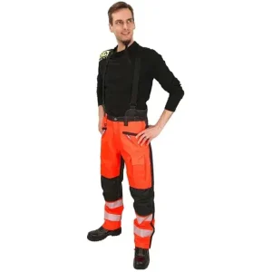 Begränsat antal VINTERBYXOR D116 AMETISTI FL.RÖD/SVART KL1 Lågt pris