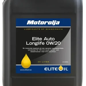 Billig ELITE AUTO LONG LIFE 0W/20 20 LITER Erbjudande