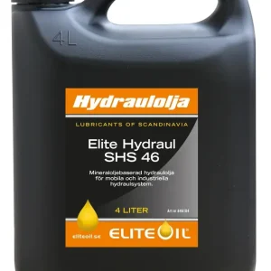 risnedsättning Pengarna tillbaka ELITE HYDRAULOLJA SHS 46 4 LITER