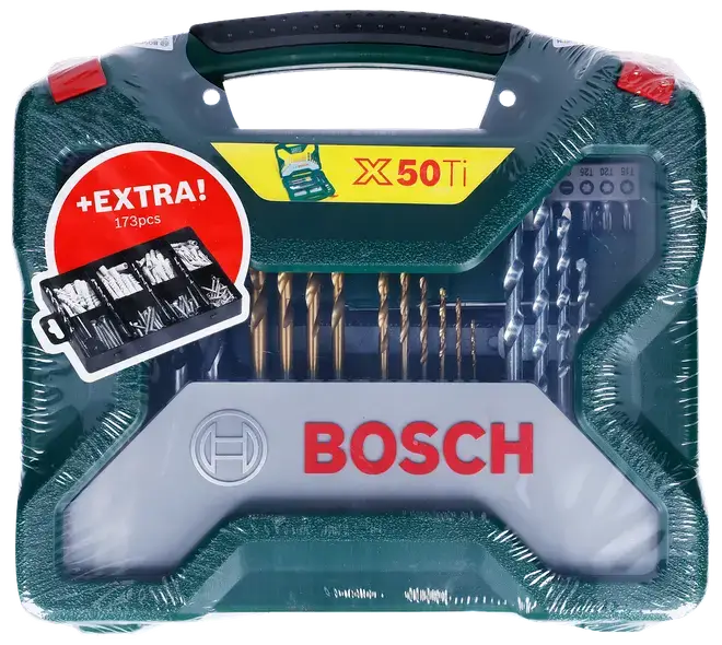 Nyhet Bosch borrsats 50 delar med skruvar